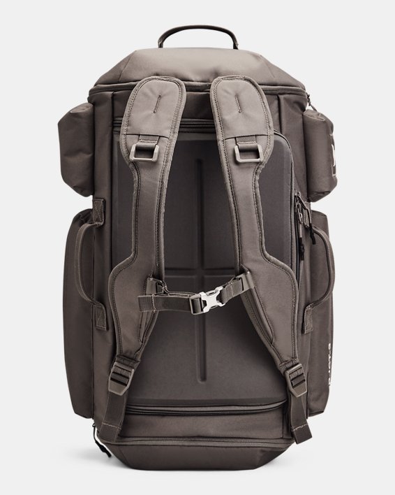 Project Rock Duffle Backpack in Brown image number 2